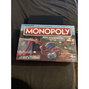 Monopoly Jeff Foxworthy Edition Board Game Redneck Property Trading NEW & SEALED